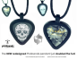 Preview: Pickbandz pick holder necklace - Ghost White
