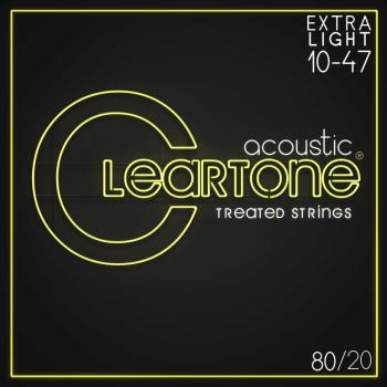 CLEARTONE ACOUSTIC 80/20 BRONZE EXTRA LIGHT 10-47