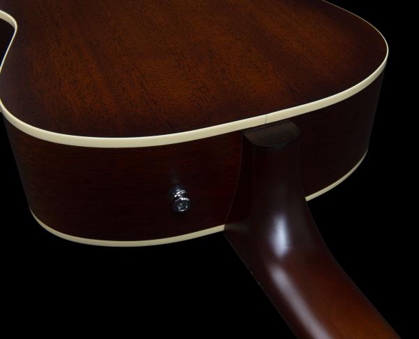 Norman ST30 Mini Jumbo Havana Burst Element