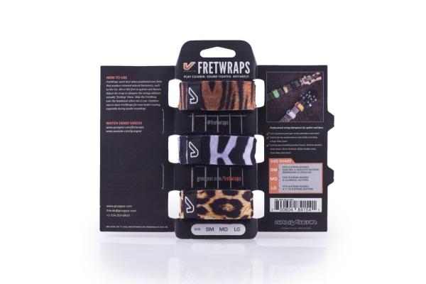 GruvGear FretWrap Wild 3-Mixpack
