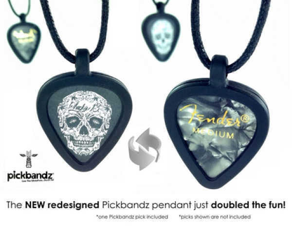 Pickbandz pickholder necklace - Epic Black