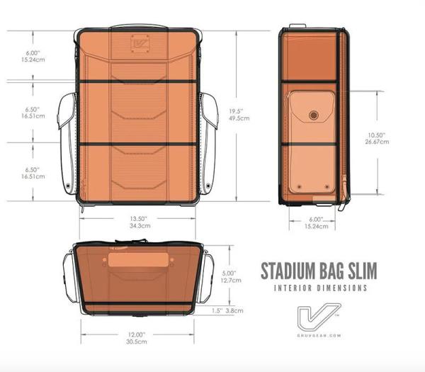 GruvGear Stadium Bag KARBON Edition